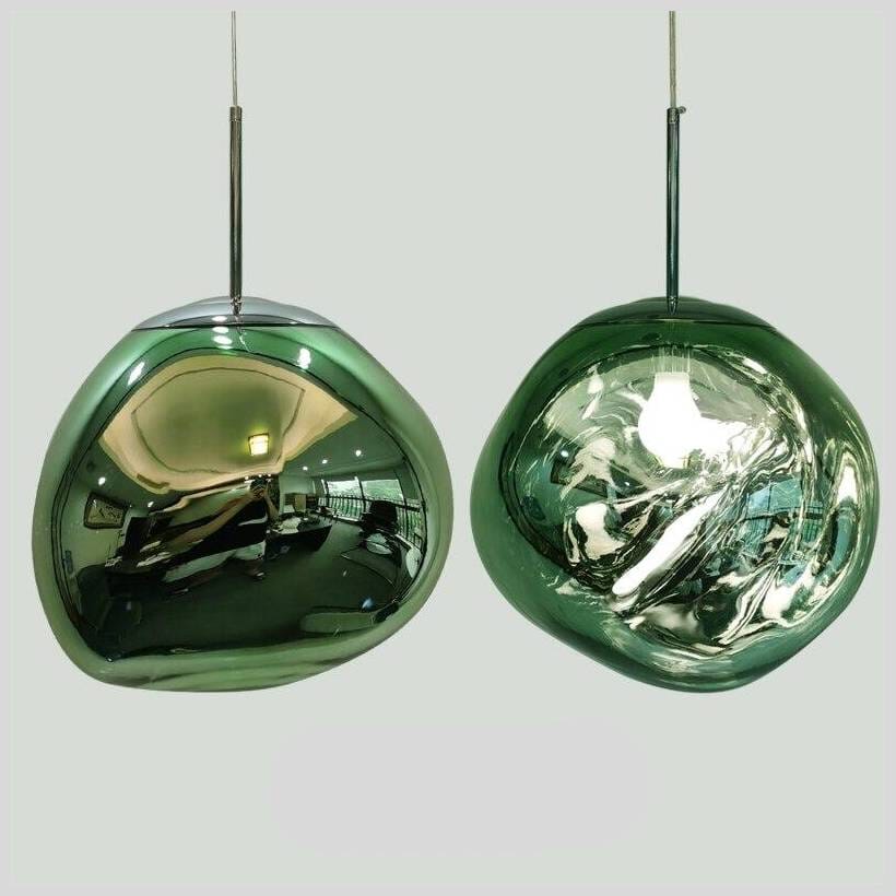 Modern Hand-Blown Glass LED Pendant Light – image 19