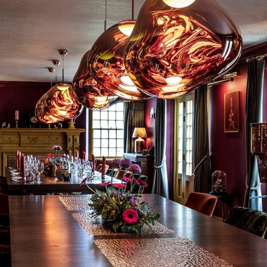 Modern Hand-Blown Glass LED Pendant Light – image 24