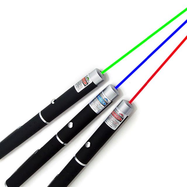 Laser pointer with 3 colors – range up to 1000 m