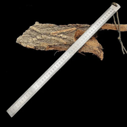 Hardened Steel Ruler Emergency Survival Tool