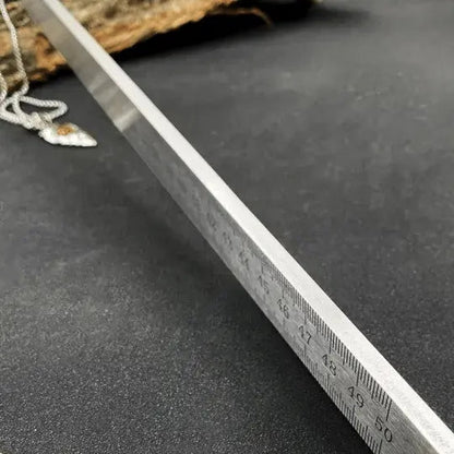 Hardened Steel Ruler Emergency Survival Tool