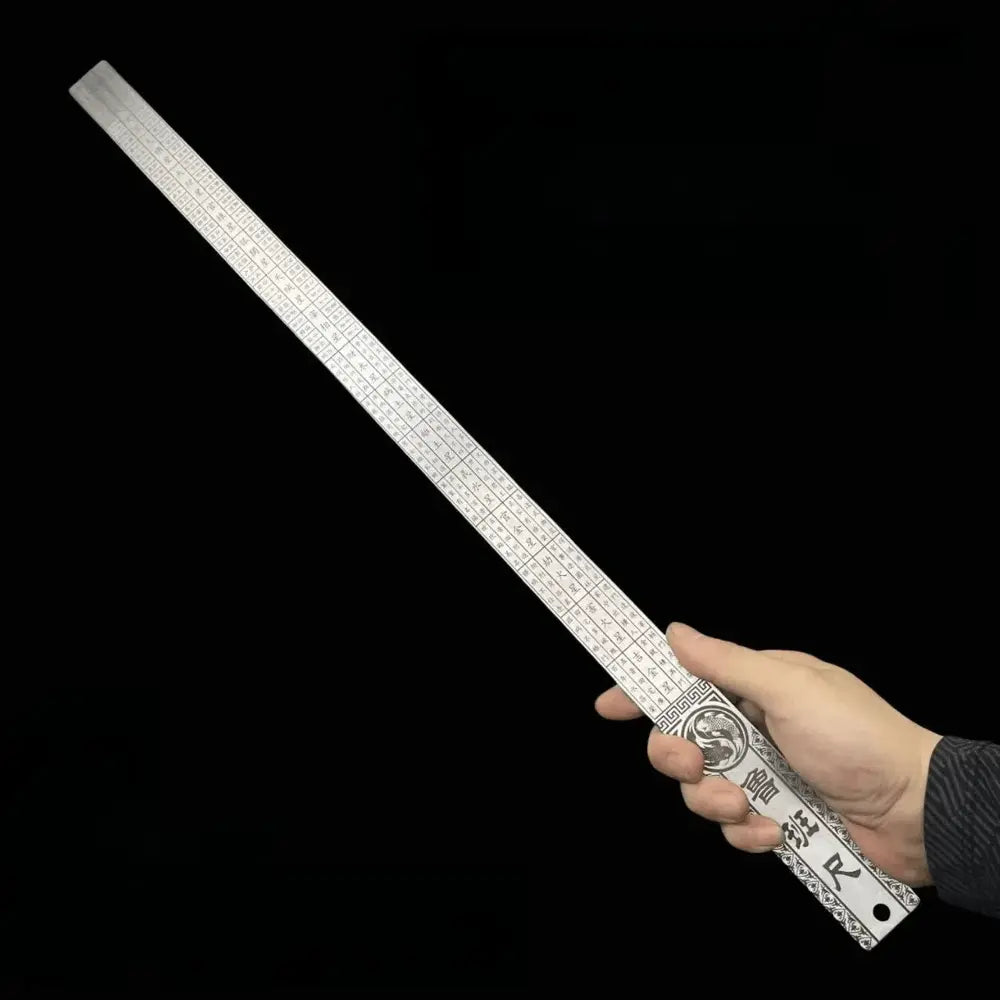 Hardened Steel Ruler Emergency Survival Tool
