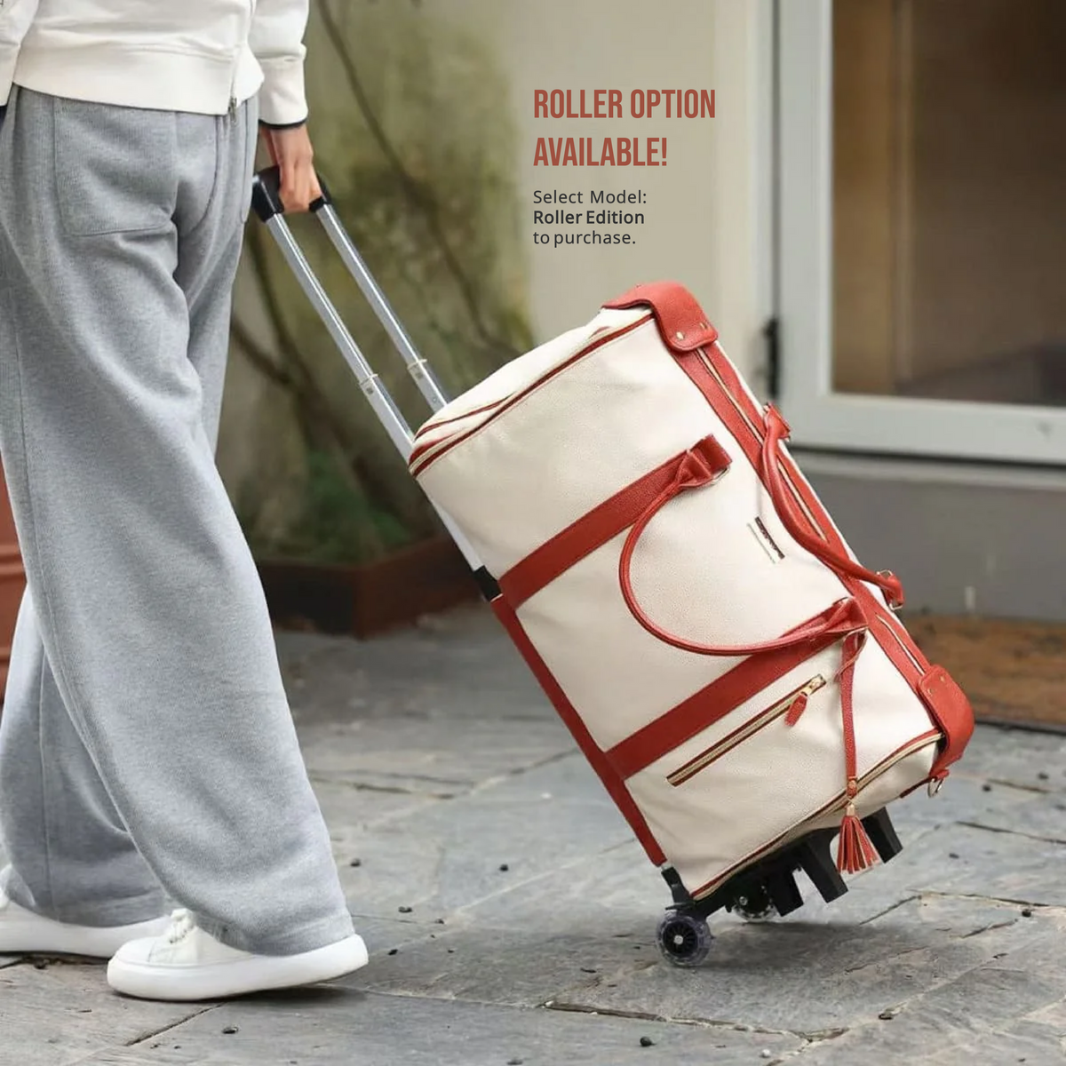 Cabin Travel Bag with Hanging System, Shoe Compartment and Pockets