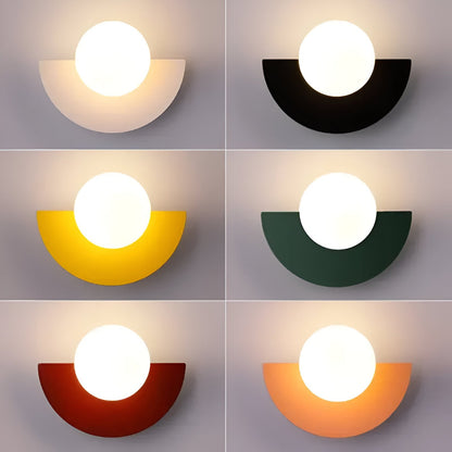 Plug-In Wall Light Modern LED Sconce