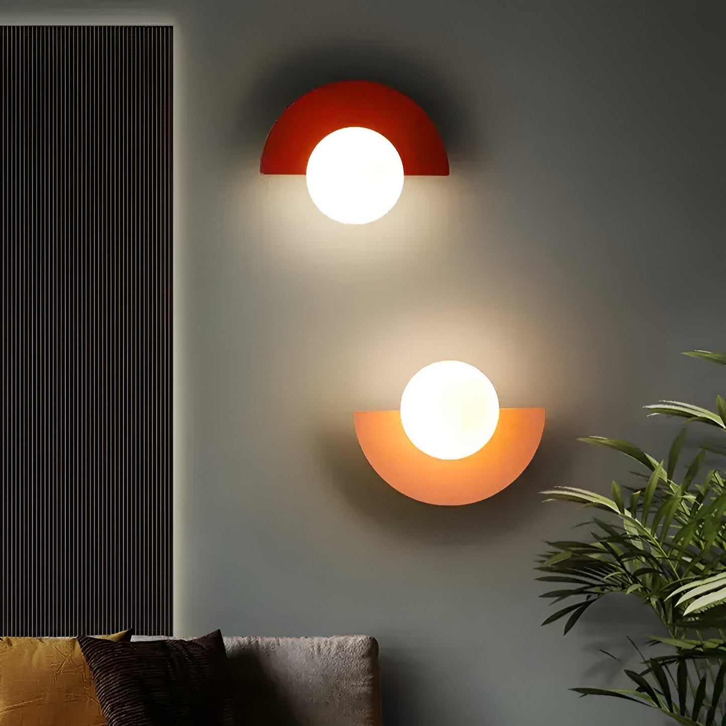 Plug-In Wall Light Modern LED Sconce