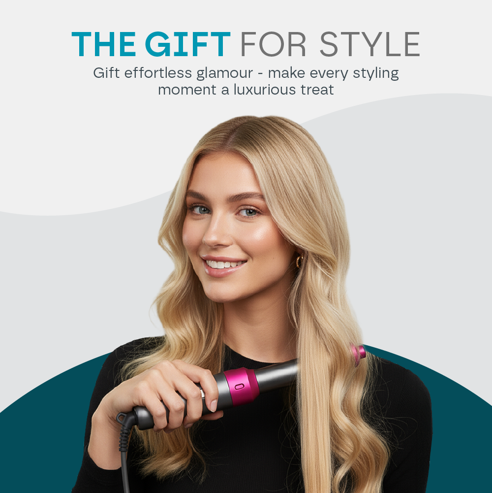 5-in-1 Hair Styler Pro V2 – Auto Curling, Blow Dry & Straighten ,1000W