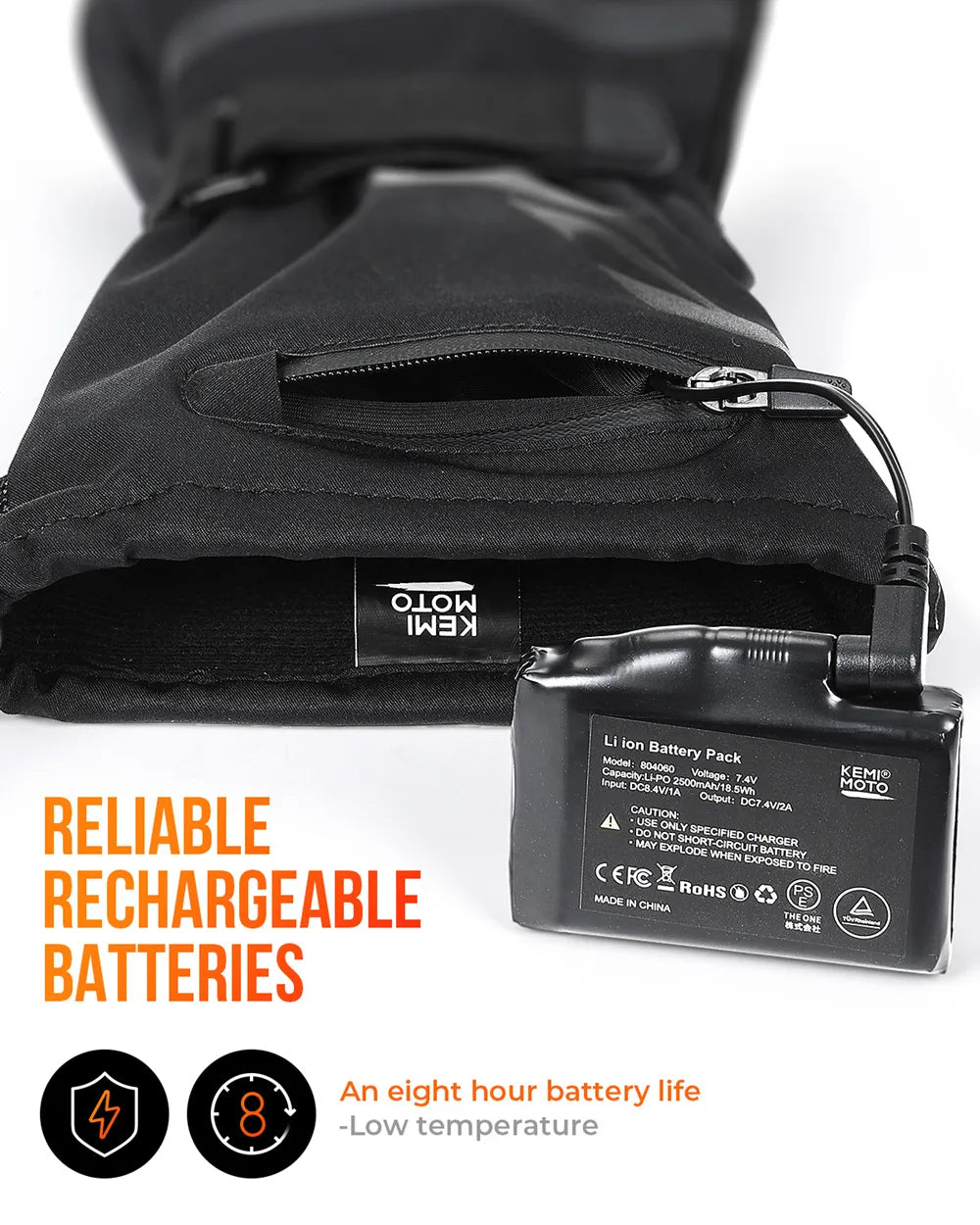 Rechargeable Heated Gloves – Winter Thermal Hand Warmers