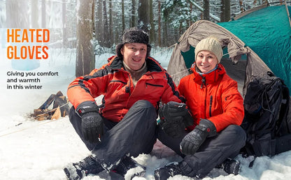 Rechargeable Heated Gloves – Winter Thermal Hand Warmers