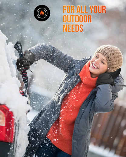 Heated Gloves Waterproof Rechargeable Winter