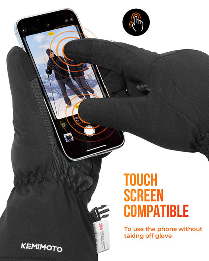 Heated Gloves Waterproof Rechargeable Winter