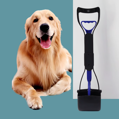 Foldable Pooper Scooper - Long Handle Pet Cleaner