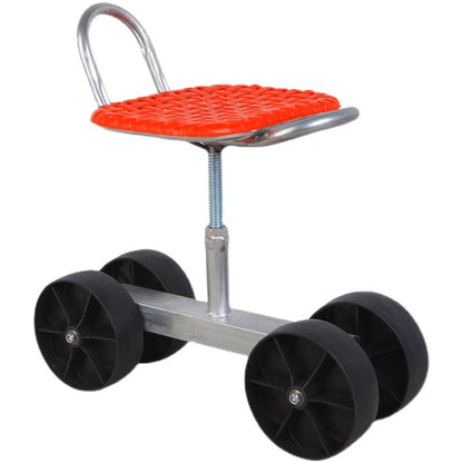 Rolling Garden Work Stool – Adjustable Rotating Seat