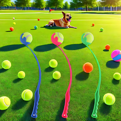 Dog Ball Launcher - Long Distance Fetch Thrower