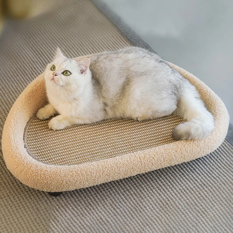 Cat Scratcher Bed - Lounge & Clawing Pad