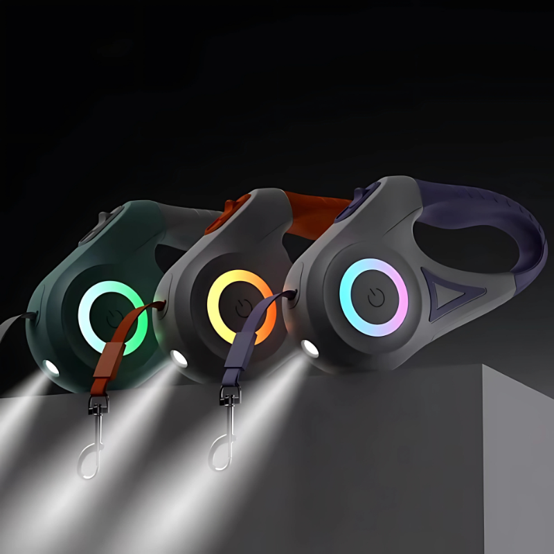 Reflective LED Dog Leash - Glow Safety Lead