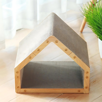 Cat Scratcher House Cardboard Scratcher Bed