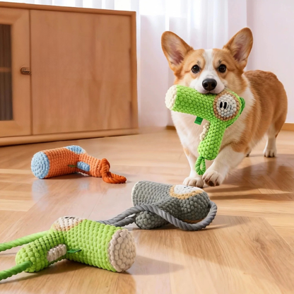 Calming Dog Plush Toy Squeaky Anxiety Relief