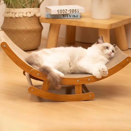Cat Scratcher Bed - Lounge & Play Combo Design