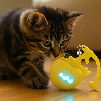 Interactive LED Cat Toy - Light Up Chase Ball