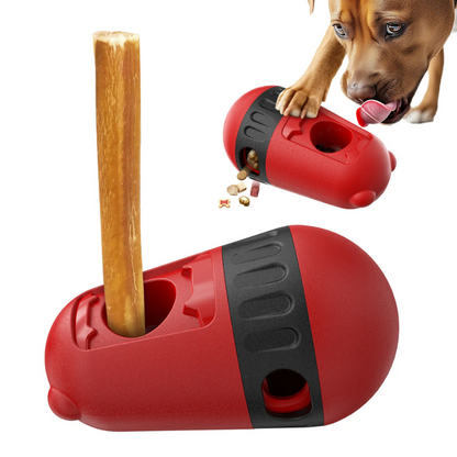 Treat Dispensing Dog Toy Wobble Puzzle Feeder
