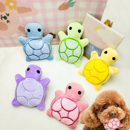 Puppy Plush Teething Toy Squeaky Dog Toy