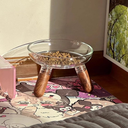 Raised Pet Feeder Bowl – Elevated Stand, Anti-Spill, Removable Bowl | Cats & Dogs