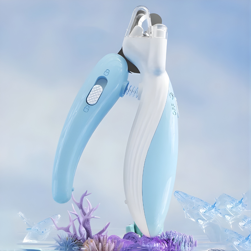 Pet Nail Clipper with LED Light Dog Cat Trimmer