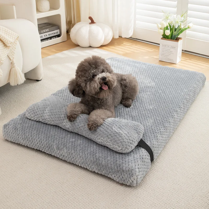 Calming Dog Bed - Anti-Anxiety Plush Pet Cushion
