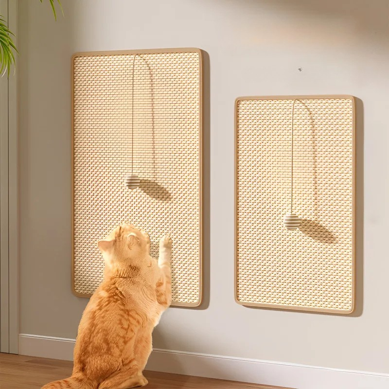 Wall Mounted Cat Scratcher - Sisal Claw Pad