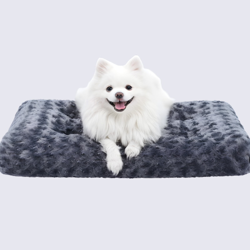 Plush Dog Bed Mat - Soft Cushion for Joint Support