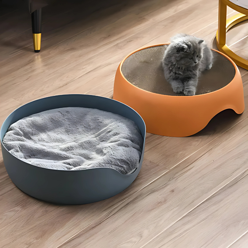 Cat Scratcher Bed Lounge Scratch Pad Combo