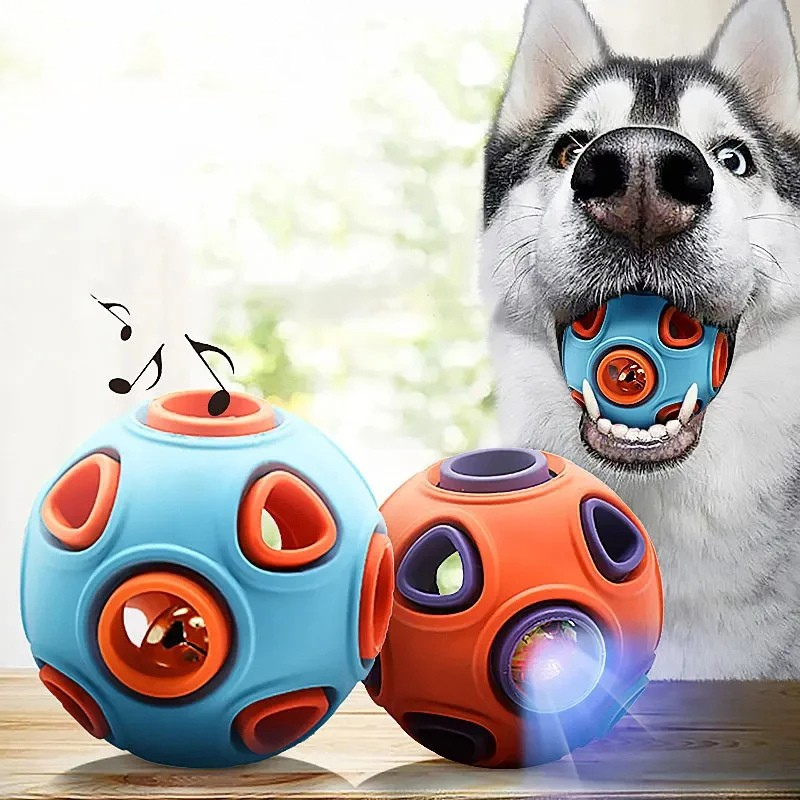 Interactive Dog Chase Toy - Durable Chew Ball