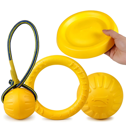 Dog Frisbee Toy - Floating Outdoor Fetch Disc
