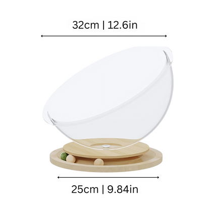Cat Bed Pod Enclosed Cozy Sleeping House