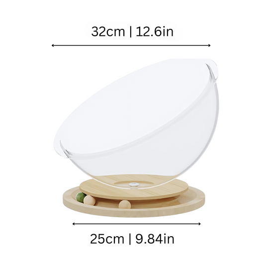 Cat Bed Pod Enclosed Cozy Sleeping House