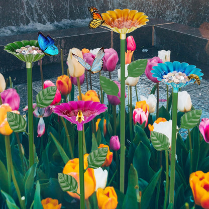 Bee & Butterfly Water Station – Metal Garden Feeder