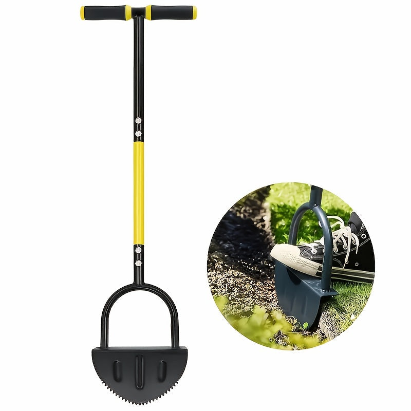 Half Moon Lawn Edger Shovel – Manual Grass Border Tool