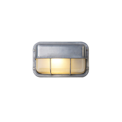 Outdoor Aluminium Wall Sconce with Opaque Glass Shade – image 1