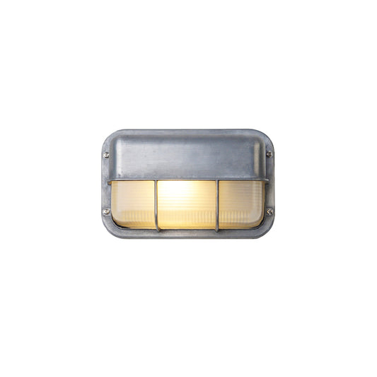 Outdoor Aluminium Wall Sconce with Opaque Glass Shade – image 1