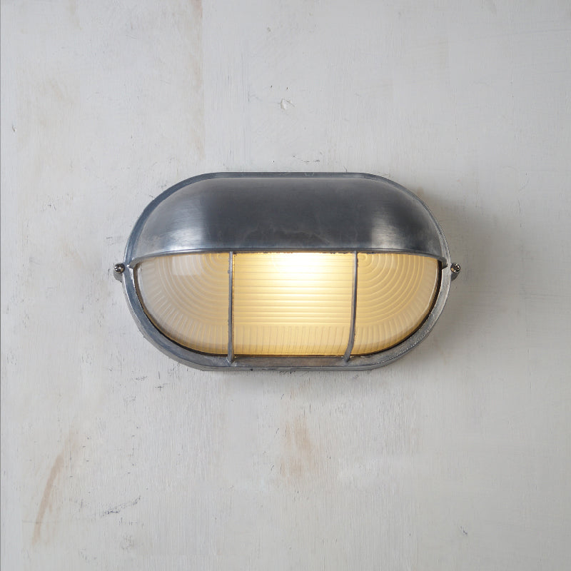 Outdoor Aluminium Wall Sconce with Opaque Glass Shade – image 49