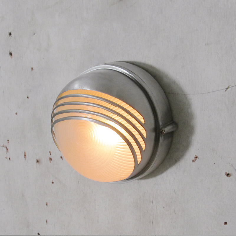 Outdoor Aluminium Wall Sconce with Opaque Glass Shade – image 48