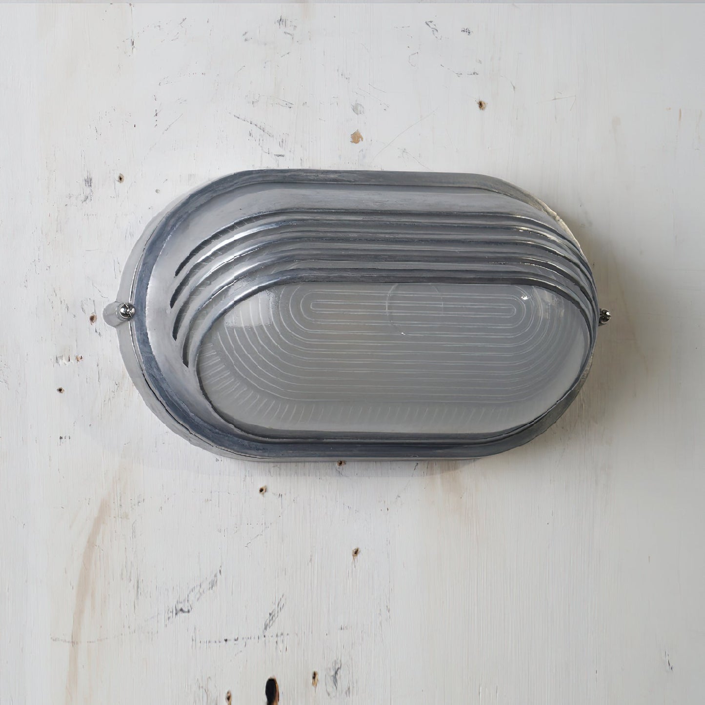 Outdoor Aluminium Wall Sconce with Opaque Glass Shade – image 60