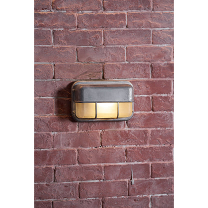 Outdoor Aluminium Wall Sconce with Opaque Glass Shade – image 26