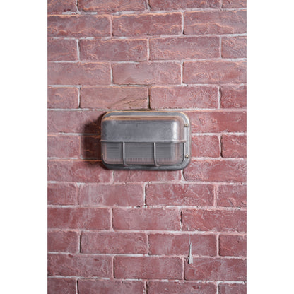 Outdoor Aluminium Wall Sconce with Opaque Glass Shade – image 27