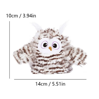 Flapping Owl Cat Toy - Interactive Hunting Toy