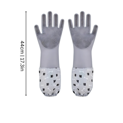 Pet Grooming Gloves - Deshedding Massage Mitts