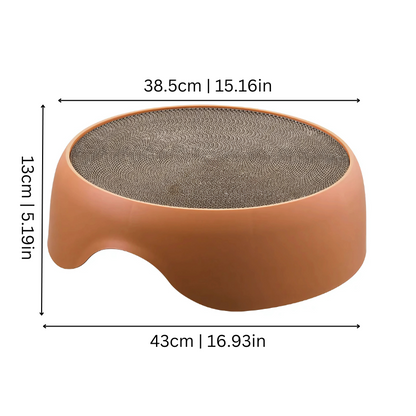 Cat Scratcher Bed Lounge Scratch Pad Combo