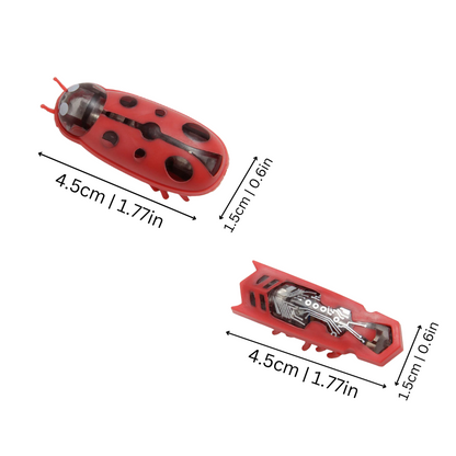 Vibrating Cat Toy Bug Interactive Chase Toy