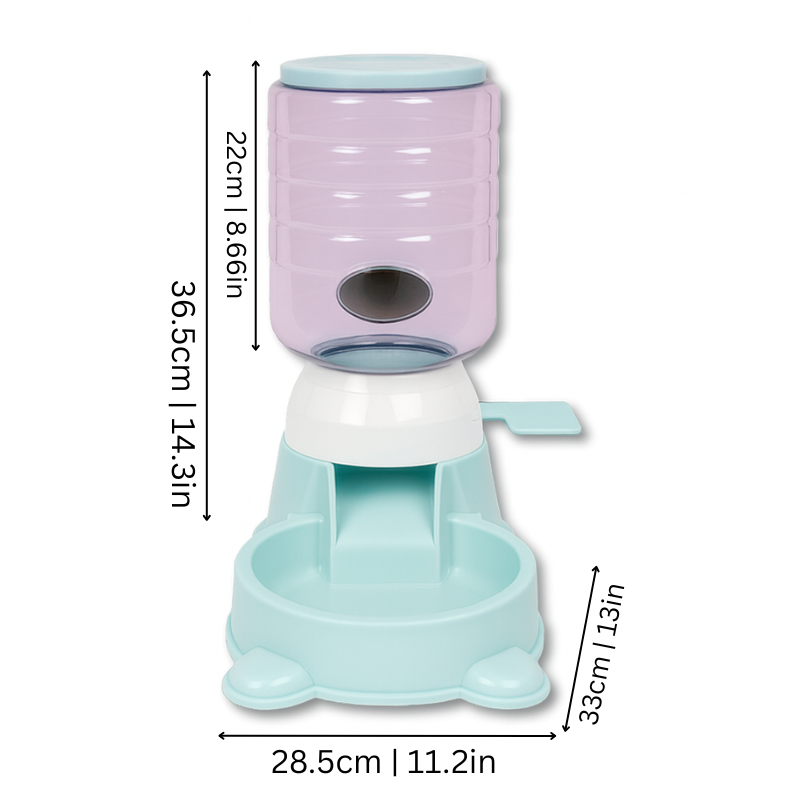 Gravity Pet Feeder - Automatic Food Dispenser