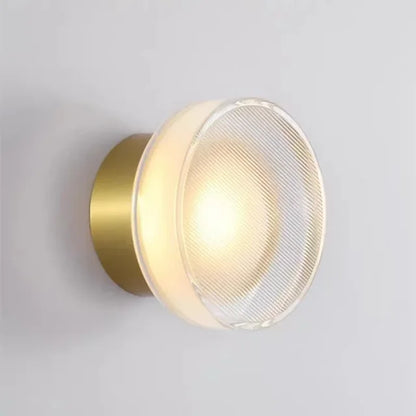Modern Round Wall Lamp Ambient Indoor Light